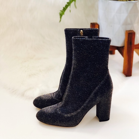 Sam Edelman Glitter Sock Boot NWOB - Picture 3 of 8